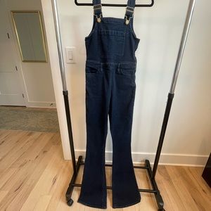 Second Skin Overalls Flared Leg Stretch overalls